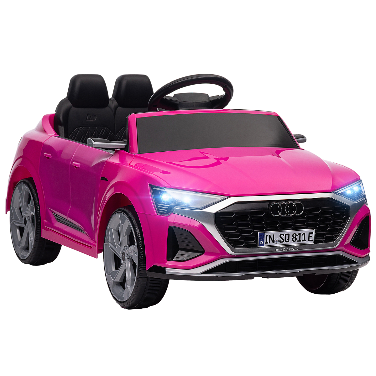 AIYAPLAY Audi Q8 e-tron Sportback Kids Electric Car w/ Remote