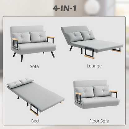 Versatile Loveseat Sofa Bed – Adjustable Comfort & Stylish Design