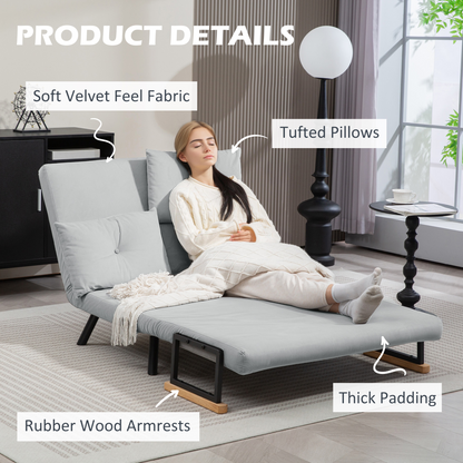 Versatile Loveseat Sofa Bed – Adjustable Comfort & Stylish Design