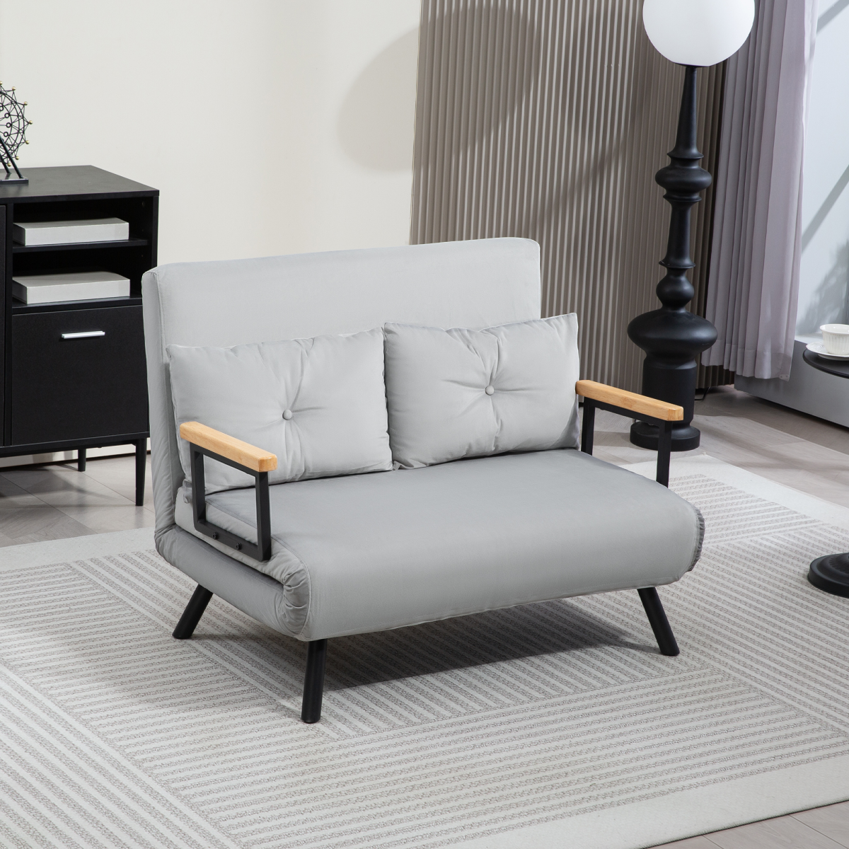Versatile Loveseat Sofa Bed – Adjustable Comfort & Stylish Design