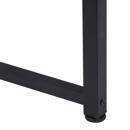 HOMCOM Computer Desk Dining Table Writing Table with Metal Frame
