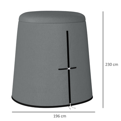 Outsunny Hanging Egg Chair Cover Swing Chair Cover Waterproof, 196 x 230 cm