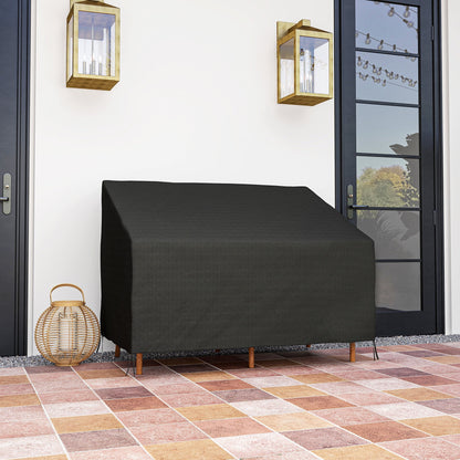 Outsunny 2 Seater Rain Cover Garden Sofa Chair Protector 140x84x56/94 cm