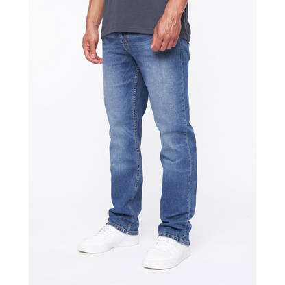 Janstar Straight Leg Jeans Stone Wash