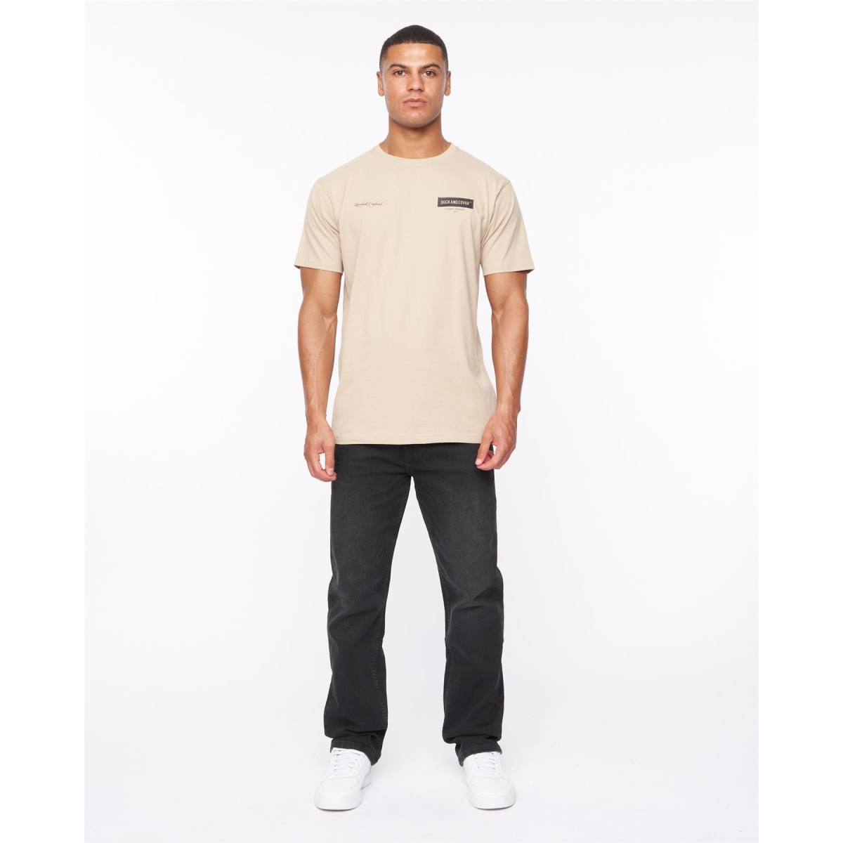 Janstar Straight Leg Jeans Black Wash