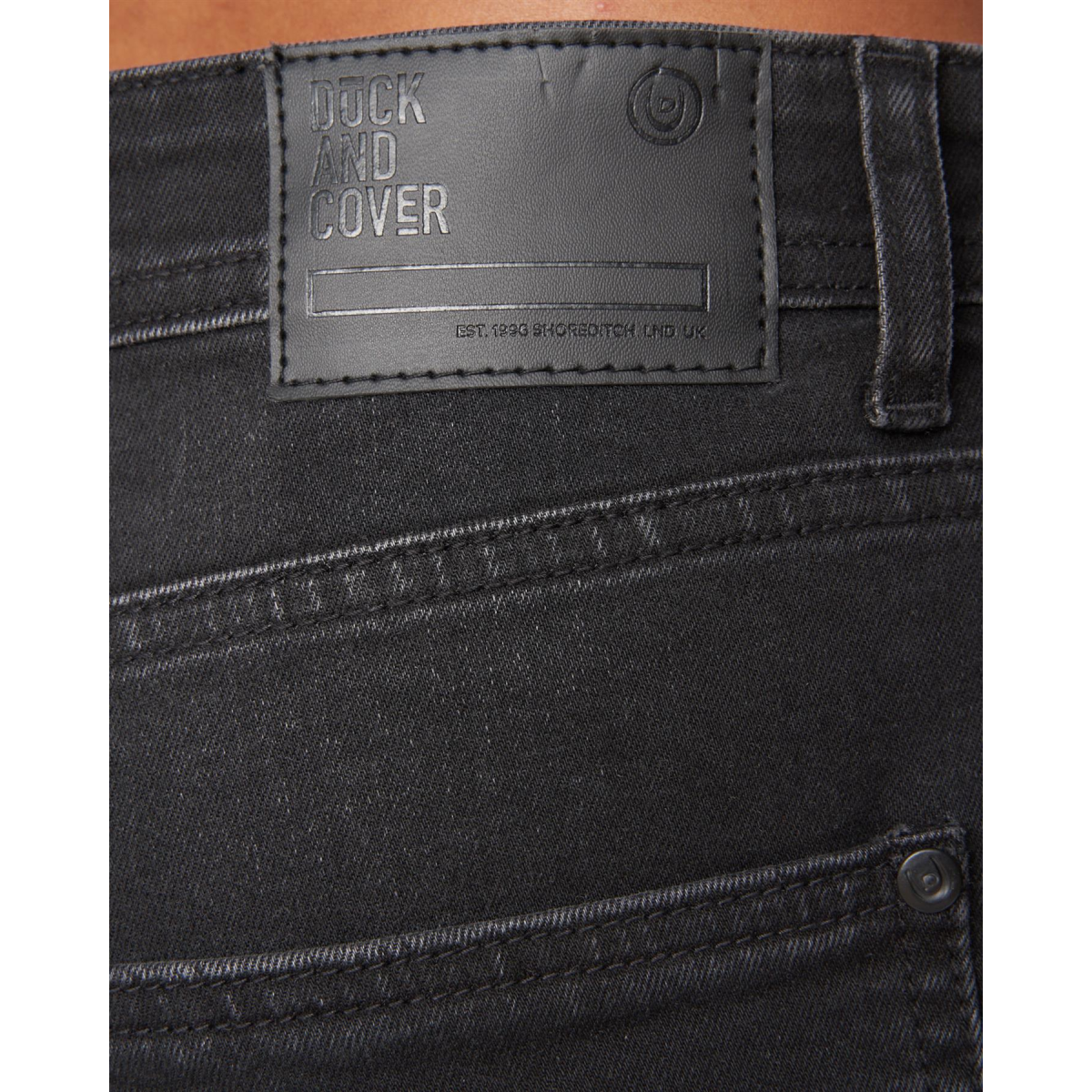 Janstar Straight Leg Jeans Black Wash