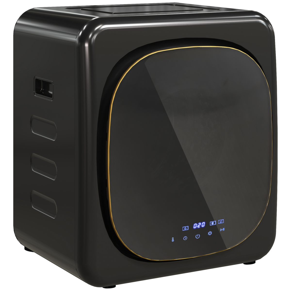 HOMCOM 4kg 800W Vented Tumble Dryer with Deodorize, Smart Mode
