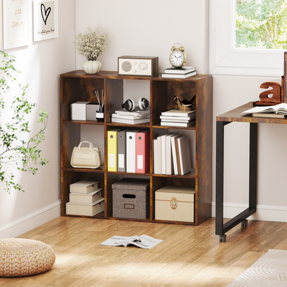 HOMCOM Storage Cupboard Bookcase Bookshelf Home Office