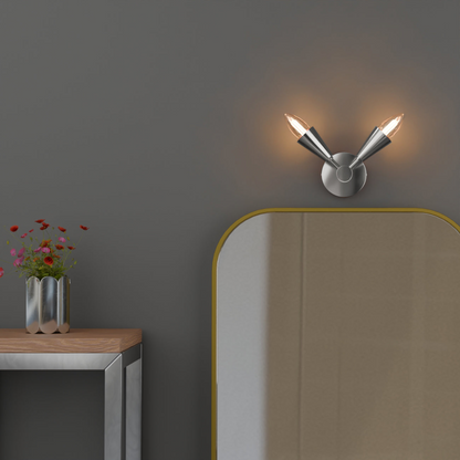 Connie 2-Light Wall Sconce LED E14 Lamp for Wall Decor-5635