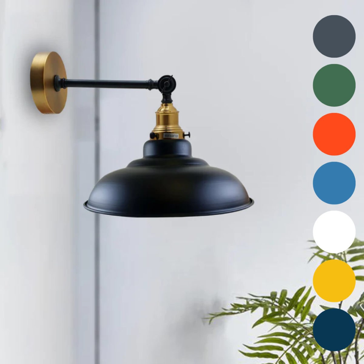 Adjustable Vintage Wall Light Industrial Style ~3464