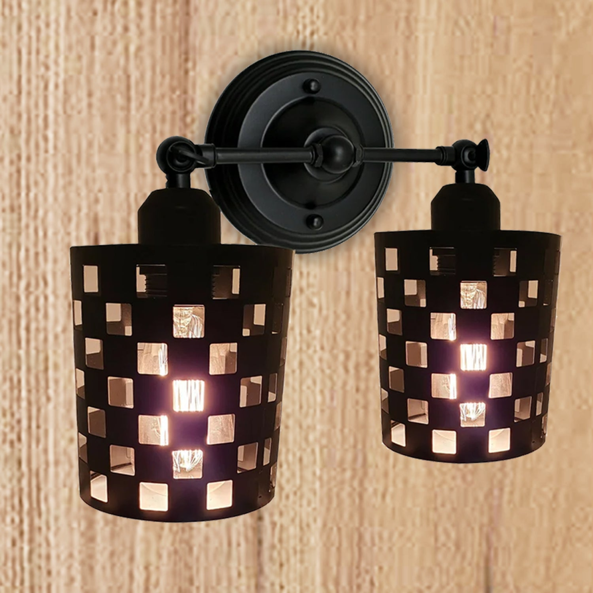 Modern Retro Vintage Industrial Wall Mounted Lights Rustic Sconce Lamps Fixture~2274