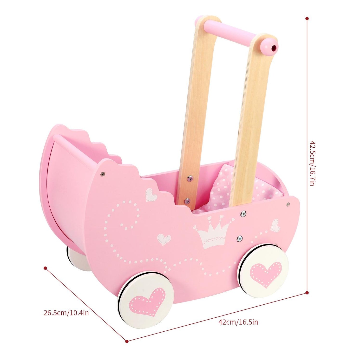 SOKA Princess Doll's Pram 0000260