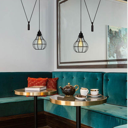 Hanging Pendant Lamp Retro Industrial Vintage Light