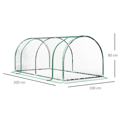 Mini Portable Gardening Flower Plants Greenhouse Warm House