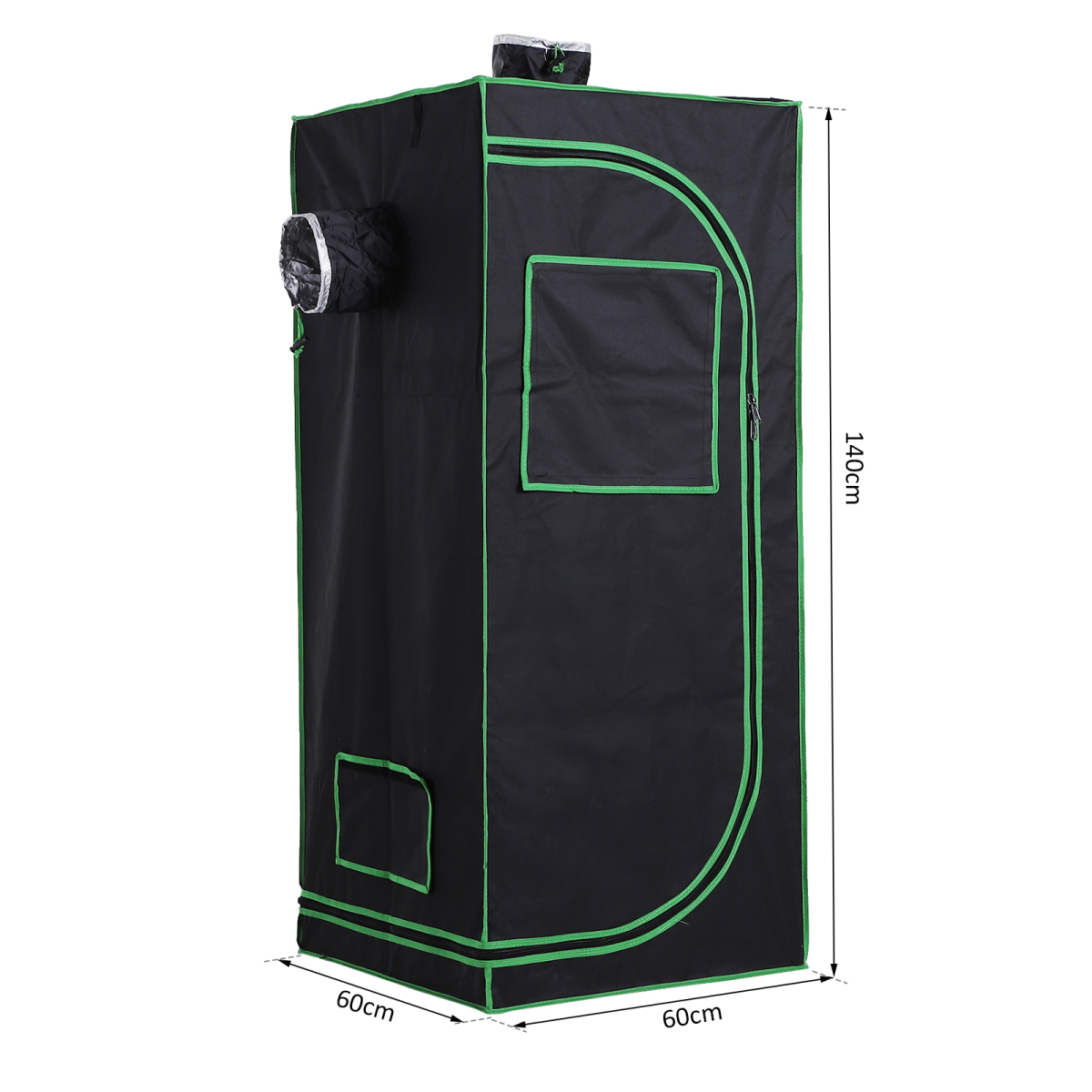 Hydroponic Plant Grow Tent  With Window Tool Bag