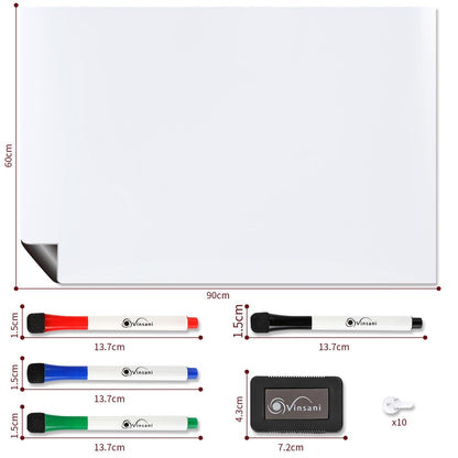 Vinsani 60x90 Whiteboard 0000144