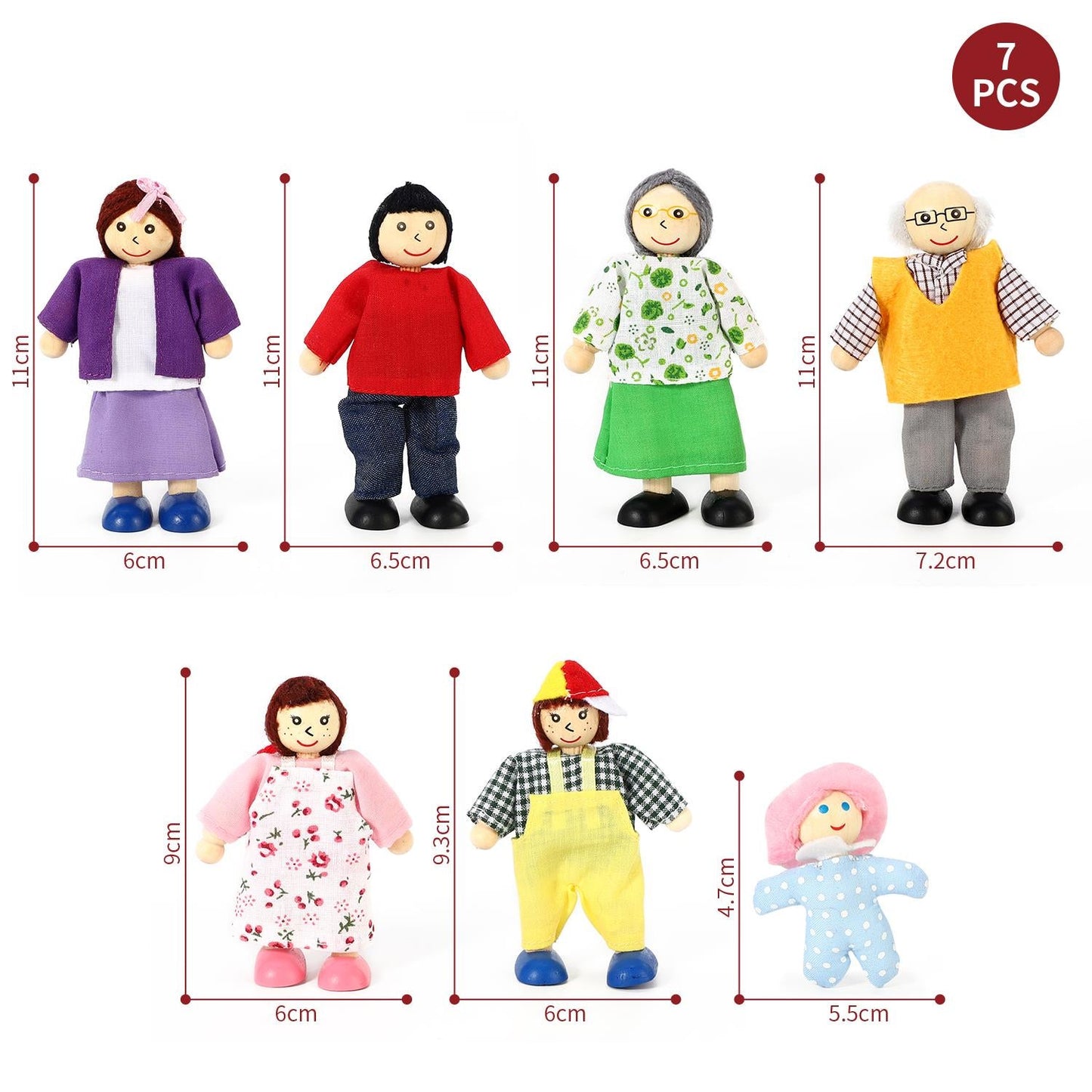 SOKA HAPPY FAMILY 7PCS 0000264