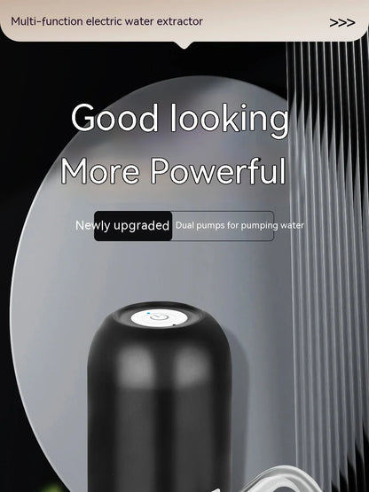 5 Gallon Water Bottle Dispenser USB Charging Automatic Drinking Water Pump Portable Electric Water Dispenser Water Bottle Switc