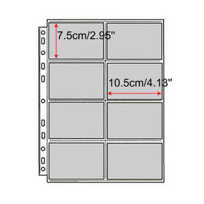 A4 Binder Photocards Holder Kpop Photo Card Page 2/3/4/9/10 Pocket Sleeves PVC Free Photo Album Refills 4x6 10x15 Pocket Sleeves