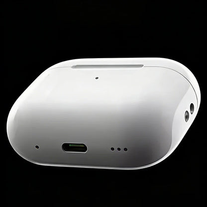 AT2-Wireless headphones with noise cancellation, in-ear type, equipped with a charging case, high-fidelity stereo sound.