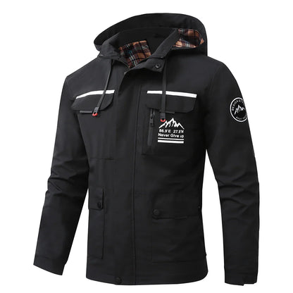 2025 Men Winte Vintage High Quality Jackets Windproof Waterproof Coats Parkas Male Brand solid Casual Thick Warm Jackets