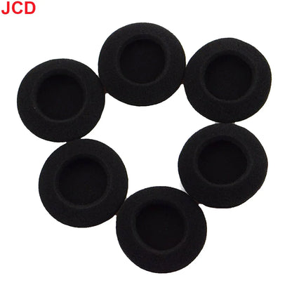 10pc Thickened Foam Ear Pads For Headphones Sponge Replacement Cushions Covers Earphones Case 35mm 40mm 50mm 55mm 60mm 70mm 75mm