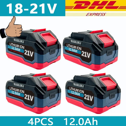 18V 21V 6.0 9.0 12.0Ah Rechargeable Lithium Battery For Makita 18v Power Tools Cordless Wrench Saw Drill Grinder Screwdriver .