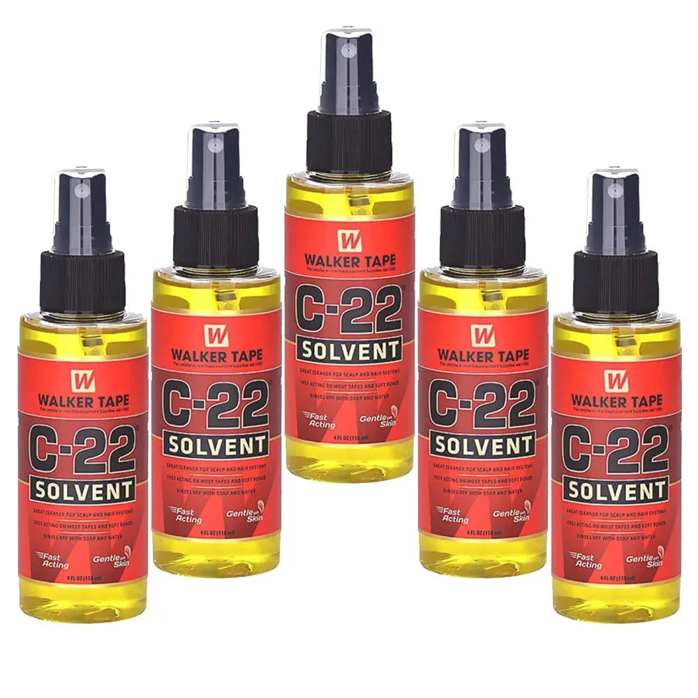 C-22/bottle Solvent Spray Remover for Lace Wigs Toupee Adhesive Removers Wig Glue Remover for Tape Hair Extensions