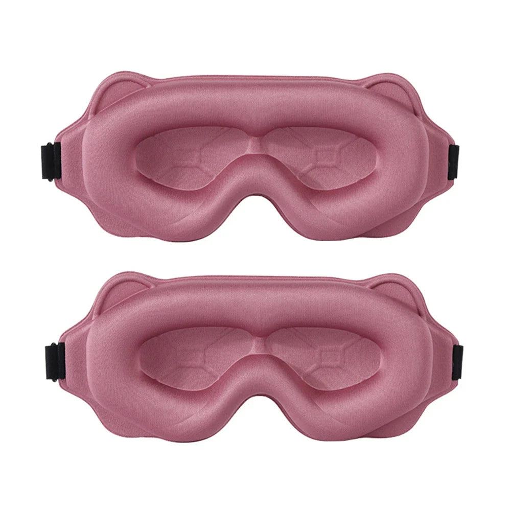 3D Sleeping Mask Block Out Light Sleep Mask For Eyes Soft Sleeping Aid Eye Mask for Travel Eyeshade Night Breathable Slaapmasker