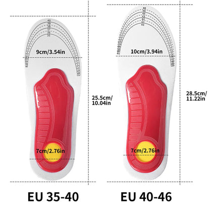 Orthotic Insole Arch Support Flatfoot Orthopedic Insoles For Feet Ease Pressure Of Air Movement Damping Cushion Padding Insole