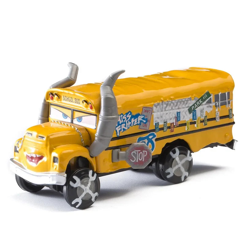 Cars Disney Pixar Cars Toy Lightning McQueen Jackson Storm Mater Sally Sheriff 1:55 Diecast Model Car Toy Children Birthday Gift