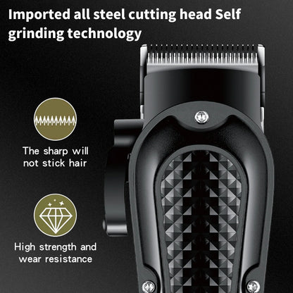HIENA Professional Barber Clippers UBS 5V1A Rechargeable Low Noise Hair Trimmer for Men Daily Hair Styling Use