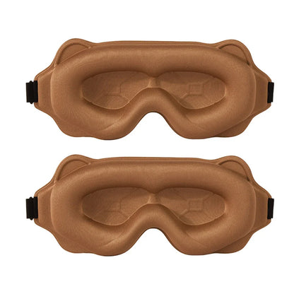 3D Sleeping Mask Block Out Light Sleep Mask For Eyes Soft Sleeping Aid Eye Mask for Travel Eyeshade Night Breathable Slaapmasker