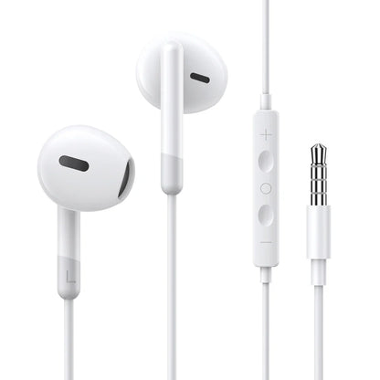 TOPK Earphone In-Ear Volume Control with Microphone 3.5mm Jack Universal for iPhone Android