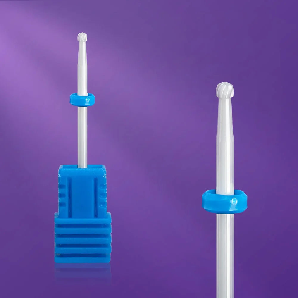 LadyMisty Ceramic Nail Drill Bit Milling Cutter For Manicure Pedicure Nail Files Buffer Nail Art Equipment Accessory
