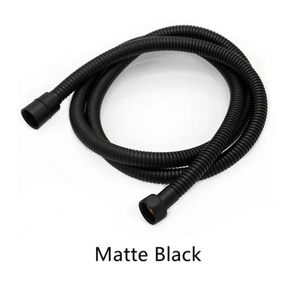 Shower Hose 1.5M Stainless Steel - Flexible Handheld Shower Head Pipe Explosion-Proof Bathroom