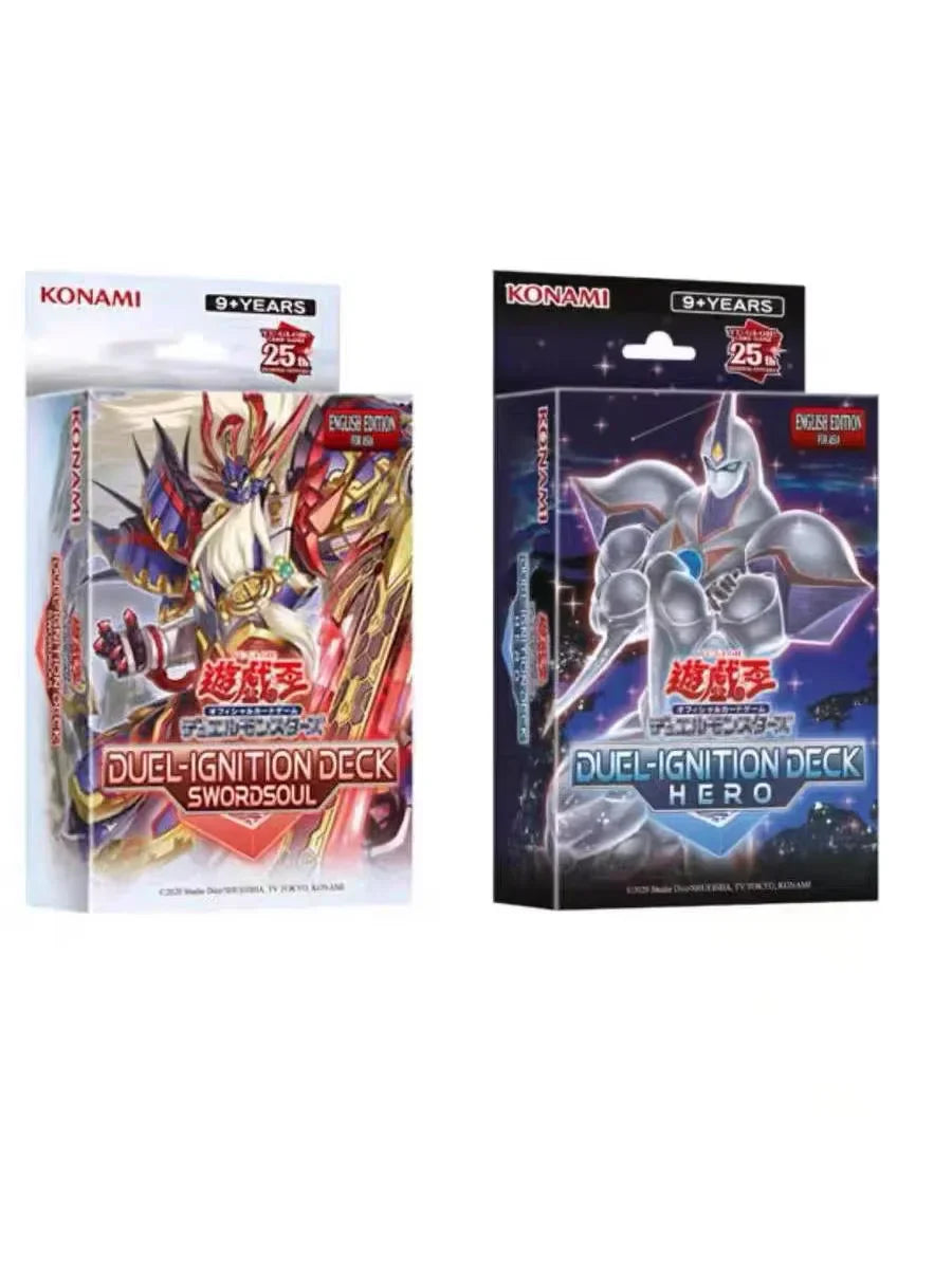 Original YuGiOh Structure Deck: Rise of the Blue-Eyes Asian/IDark Magicians/Hero Swordsoul Tactical-Try Deck Rescue Ace English