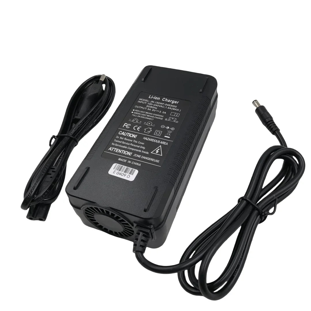54.6V 3A Lithium Battery Charger 48V 13S Kugoo G1 Charger High quality Li-ion Battery pack Charger With Connectors