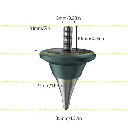 E21E Durability AntiVibration Speaker Spikes Stand Pad NonSlip for Systems Upgrades