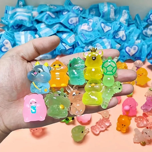 50pcs Cute Mini Animal Surprise Blind Bags - Fun Party Favors for Gifts Holiday Celebrations (Assorted Colors Styles) Gift Bags