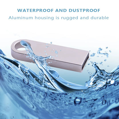 USB Flash Drive Colorful Metal 128GB 64GB 32GB Pen Drive 16GB 8G 4GB 128M Pendrive Free Key Chain Memory Stick Creative Business