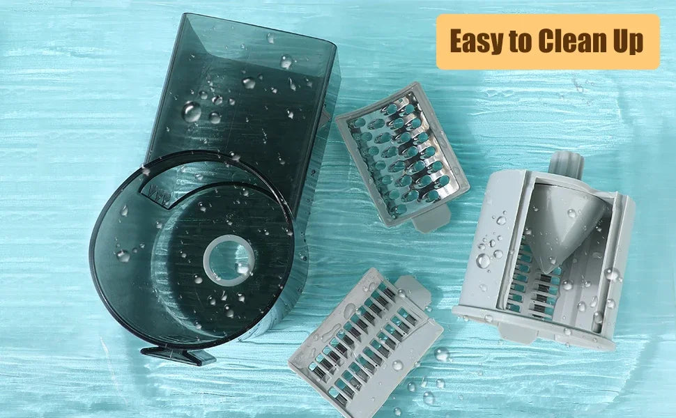 Electric Cheese Grater Electric Slicer Shredder Electric Vegetable Slicer Salad Maker  Fruit Cutter Food Processor Spiralizer