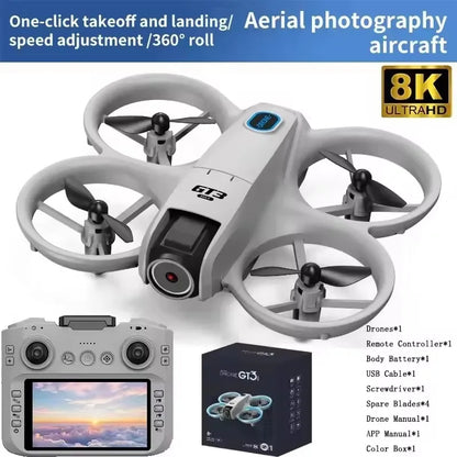 2026 New GT3 Max Drone 8K 5G GPS Professional HD Aerial Photography Remote Control Aircraft HD Dual Camera Quadcopter Toy UAV