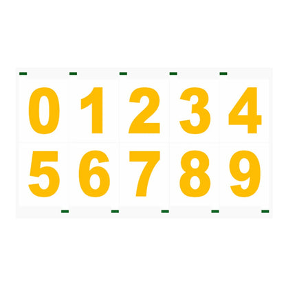 Waterproof Number Sticker Heat Resistant Self Adhesive Nanofilm Mailbox House Address Decals Sticker For Home Farmhouse Decor