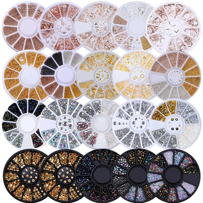 nail parts nail art glitter rhinestone Crystal gems jewelry Bead Manicure decoration accessories nail supplies for professionals