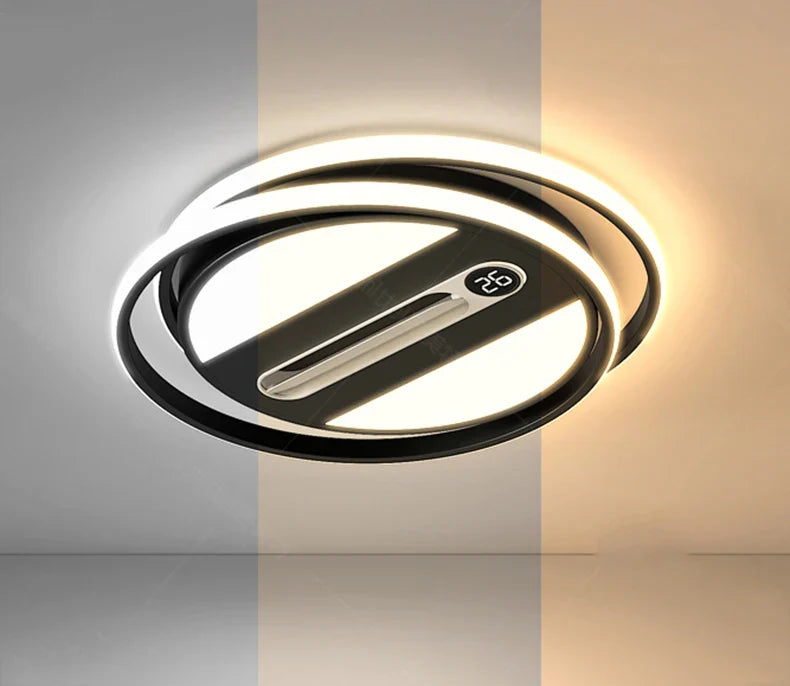 LED ultra-thin ceiling light, modern and simple living room lighting fixture, 2026 new atmospheric rectangular bedroom light