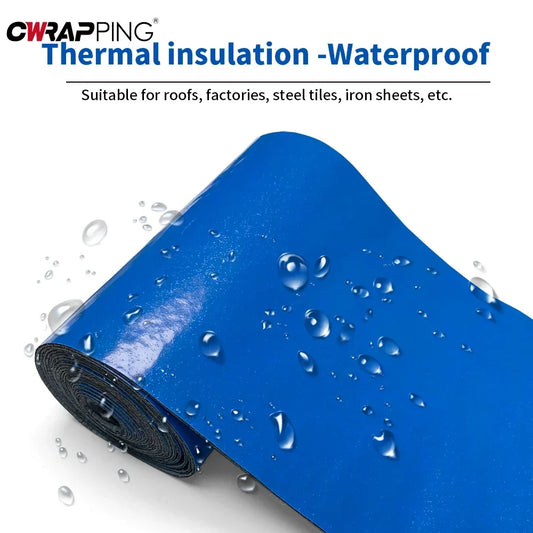 5/10M Waterproof Self-Adhesive Fix Tape Wall Crack Resistance Repair Adhesive Tape Heat Insulation Roof Leakproof Repair Sticker