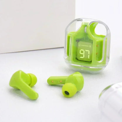 T2 Wireless Mini Earbuds LED Power Digital Display TWS Wireless Headset Stereo Bluetooth Headphones 5.3