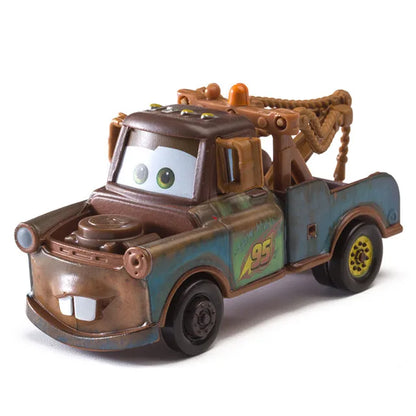 Cars toy Pixar Cars Toy Lightning McQueen Jackson Storm Mater Sally Sheriff 1:55 Diecast Model Car Toy Children Birthday Gift