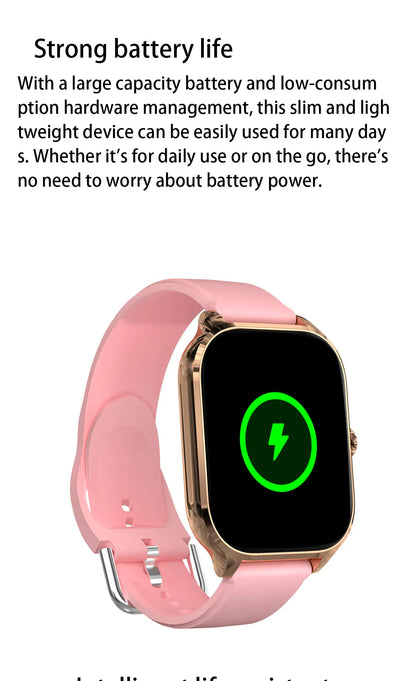 NEW 2.01'' Smartwatch Fitness Tracker Clock Sports Smartband Blood Pressure Monitor Smart Watches for Men Women IOS Android 2026